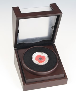 Lot 2025 - Jersey, The 2019 Masterpiece Silver 5oz Poppy...