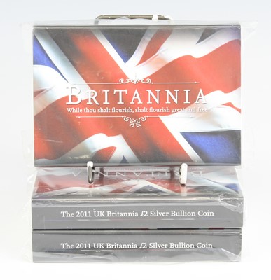Lot 2026 - United Kingdom, The 2011 Britannia £2 Silver...