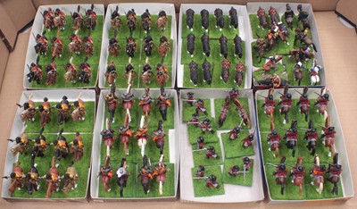 Lot 1965 - Three trays containing a collection of 28mm...
