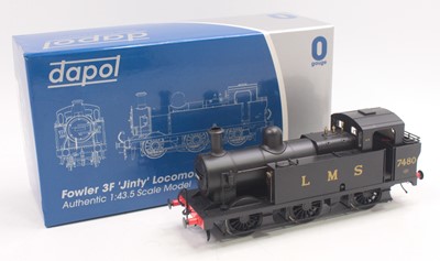 Lot 166 - Dapol 0 gauge finescale Jinty 3F 0-6-0, in LMS...