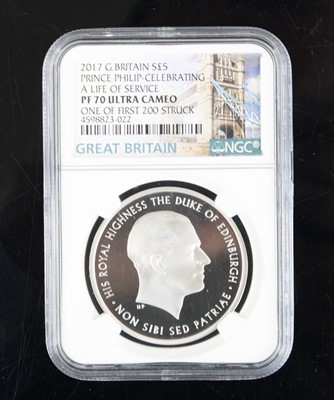 Lot 2033 - Great Britain, 2017 Prince Philip Celebrating...