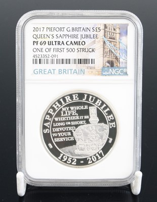 Lot 2036 - Great Britain, The Sapphire Jubilee of Her...