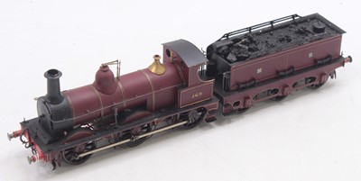 Lot 160 - 0 gauge finescale Midland Johnson 2F in MR...