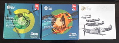 Lot 2045 - The Royal Mint, RAF Centenary Badge 2018 UK £2...