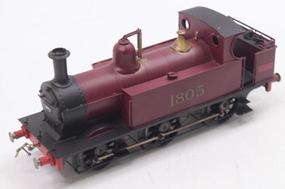 Lot 149 - 0 gauge finescale Johnson 0-6-0 half cab LMS...