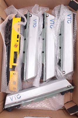 Lot 130 - A collection of 0 gauge kit and scratch built...