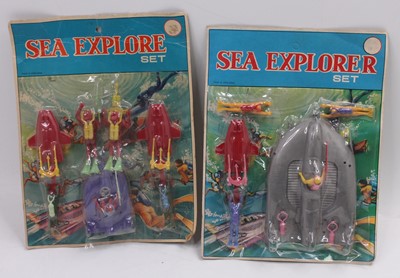 Lot 1325 - Two carded 1960s Hong Kong Boot Leg Release...