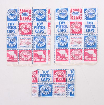 Lot 1439 - A quantiy of toy pistol caps from Ammo King