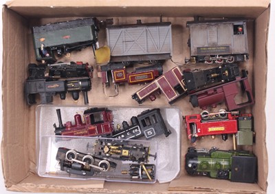 Lot 620 - One tray containing various part built and...