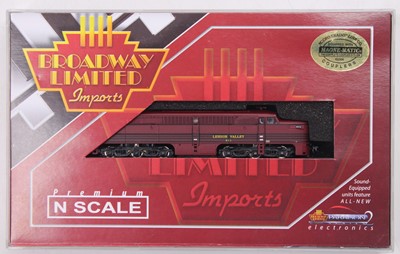 Lot 675 - Broadway Limited Imports N gauge sound fitted...