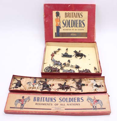 Lot 1939 - Britains group of 2 to include a 12th Royal...