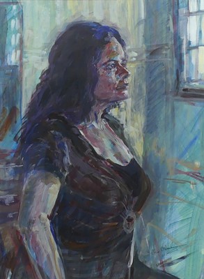 Lot 317 - Peter O'Boyle (contemporary) - Sharon, acrylic,...