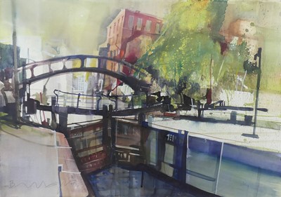 Lot 234 - Bernhard Vogel (Austrian b.1961) - Camden Lock,...