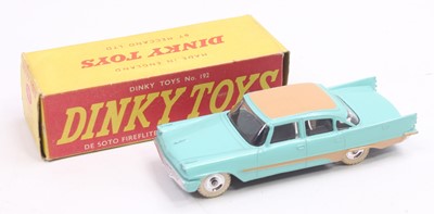 Lot 1002 - Dinky Toys, 192 Desoto Fireflite Sedan,...