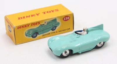 Lot 1013 - Dinky Toys 238 Jaguar D. Type Racing Car in...
