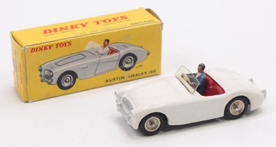 Lot 1014 - French Dinky 546 Austin Healey 100 sports car,...
