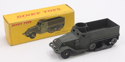 Lot 1015 - French Dinky 822 Half-Track M3 complete with...