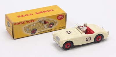 Lot 1024 - Dinky Toys No. 109 Austin Healey Sports 100...