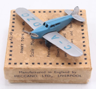 Lot 1149 - Dinky Toys No.60k Percival 'Gull' Singler...
