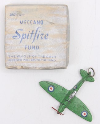 Lot 1152 - Dinky Toys No.62A Meccano Spitfire Fund...