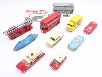 Lot 1199 - Corgi/Dinky Toys group of 10 loose and...