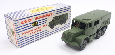 Lot 1164 - Dinky Toys No. 689 Medium Artillery Tractor,...
