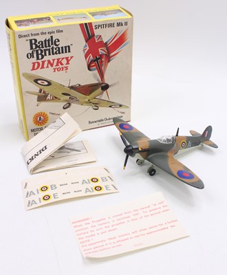Lot 1157 - Dinky Toys No.719 Spitfire MK 2, housed in the...