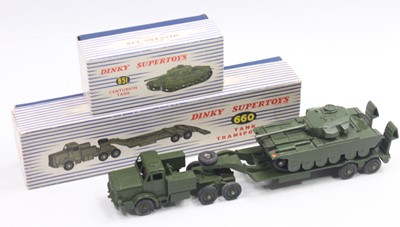 Lot 1056 - Dinky Toys group of two to include No. 660...