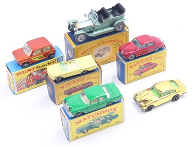 Lot 1508 - Matchbox group of 4 various years diecast...