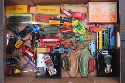 Lot 1206 - One mixed tray of Dinky Toys, Matchox, Lesney,...