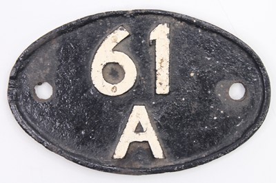 Lot 73 - Shed plate for 61A Kittybrewster, shed,...