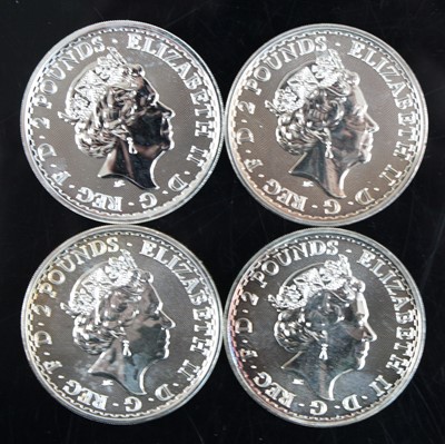 Lot 2072 - United Kingdom, 2018 Britannia 1 oz Fine...