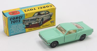 Lot 1230 - Corgi Toys No. 320 Ford Mustang Fastback 2+2,...
