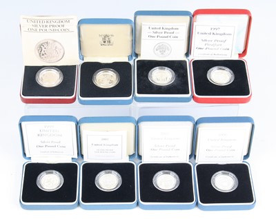 Lot 2076 - The Royal Mint, a collection of eight United...