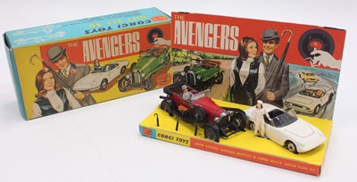 Lot 1237 - Corgi Toys gift set No. 40 The Avengers...