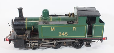 Lot 53 - 5 inch gauge 0-6-0 tank loco, in MR lined...