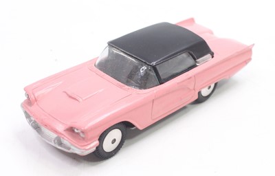 Lot 1240 - Corgi Toys No.214m Ford Thunderbird in pink...