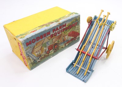 Lot 1820 - Crescent Toys, No.1815 Hay Loader, yellow, red...