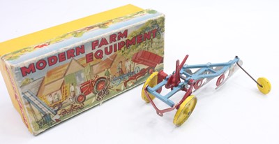 Lot 1819 - Crescent Toys, No.1814 Plough, comprising red,...