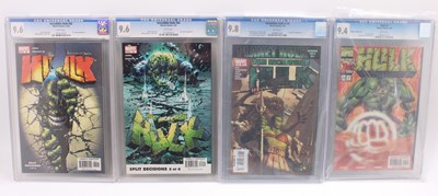 Lot 1400 - Marvel Comics the Incredible Hulk group of 4...