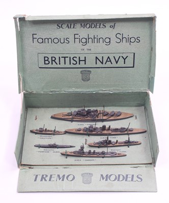 Lot 1756 - Tremo (Treforest Mouldings Ltd) Fighting Ships...