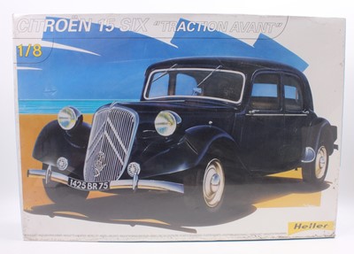Lot 763 - Heller 1/8 scale sealed plastic kit for a...