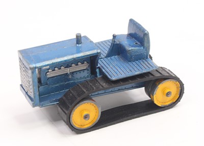 Lot 1726 - Benbros Qualitoys Crawler Tractor, metallic...