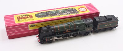 Lot 240 - Hornby Dublo 2 rail 2235 4-6-2 SR West Country...