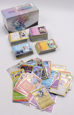 Lot 1553 - Pokemon ETB containing 400 various common and...