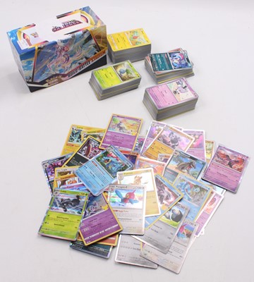 Lot 1551 - Pokemon ETB containing 400 various common and...