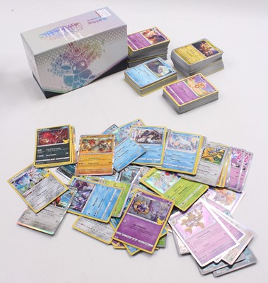 Lot 1554 - Pokemon ETB containing 400 various common and...