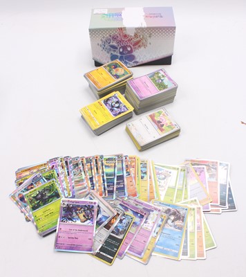 Lot 1387 - Pokemon ETB containing 400 various common and...