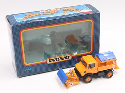 Lot 1527 - Matchbox Superkings K163 Schmidt Unimog,...
