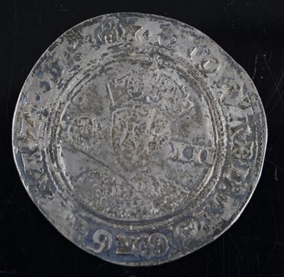 Lot 2091 - England, Edward VI (1547-1553) silver shilling,...